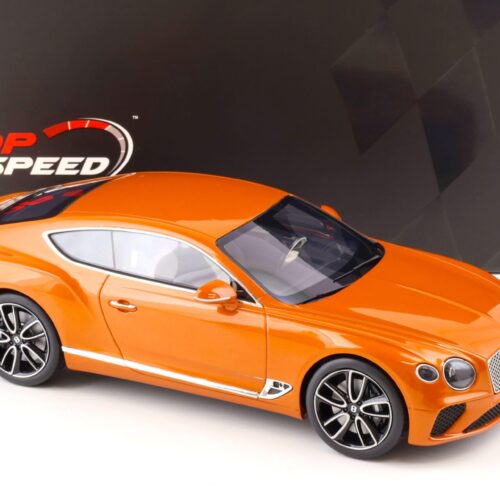 1:18 Top Speed Bentley Continental GT Coupe orange flame TS0222