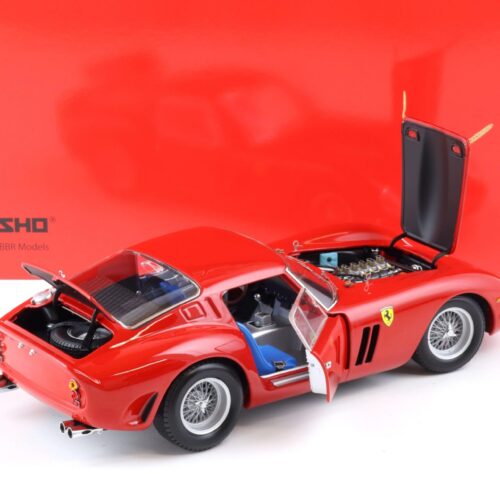 1:18 Kyosho Ferrari 250 GTO Coupe 1962 red 08438R Diecast/ openings