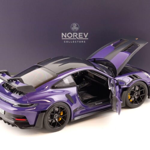 1:18 Norev Porsche 911 (992) GT3 RS Weissach Package 2022 Ultraviolet - Limited 300 pcs.