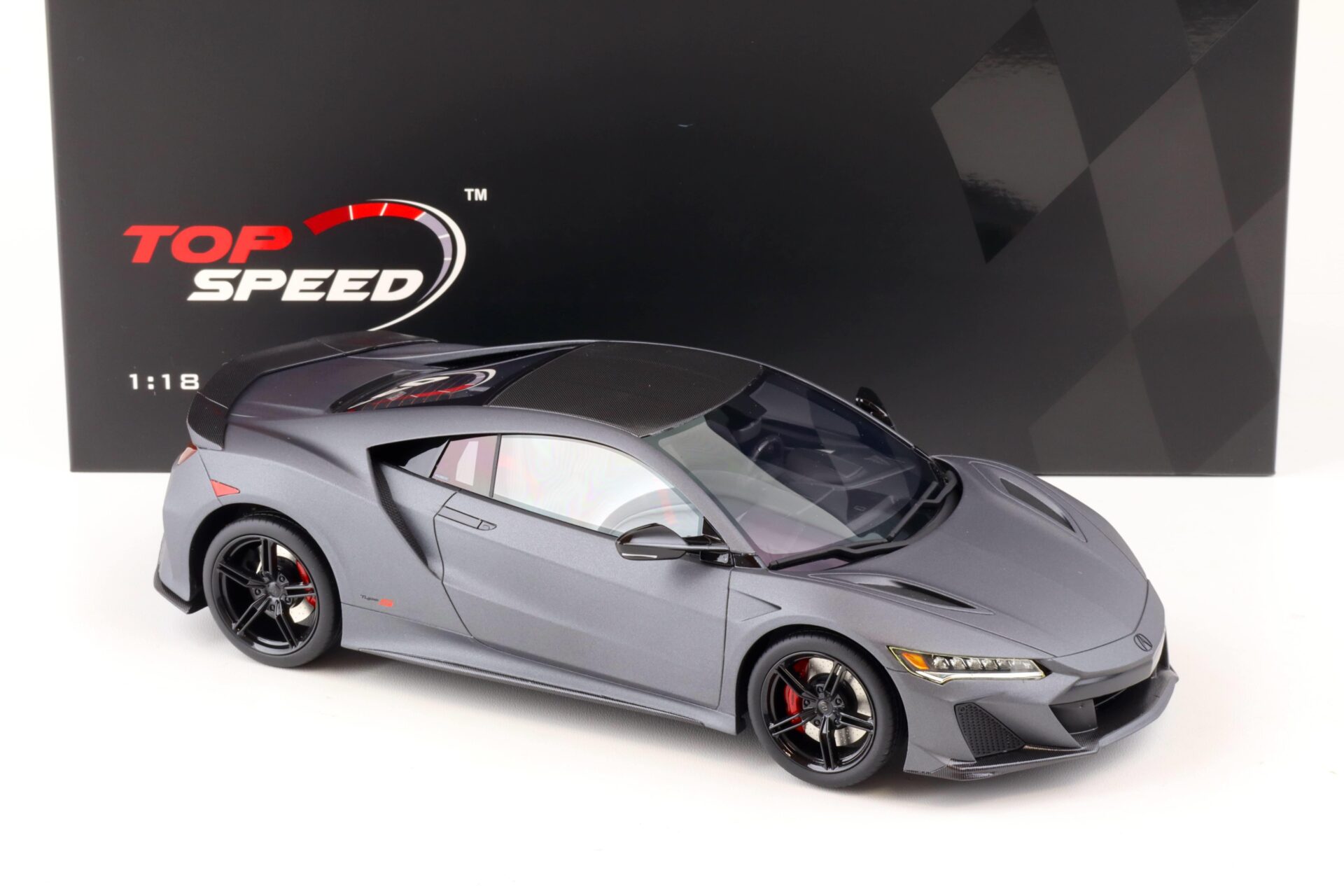 1:18 Top Speed Acura NSX Type S Coupe 2022 Gotham grey matte TS0424