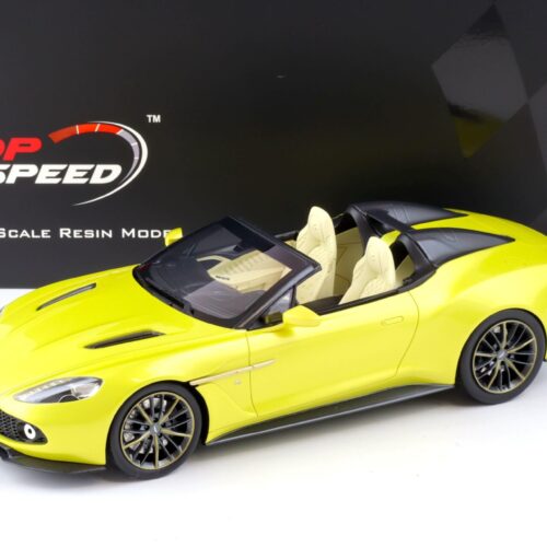 1:18 Top Speed Aston Martin Vanquish Zagato Speedster Cosmopolitan yellow TS0230