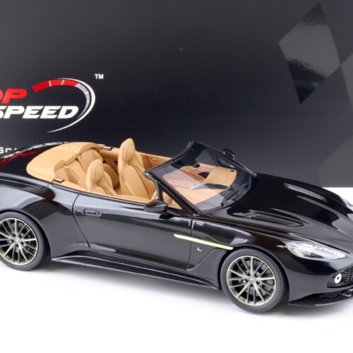 1:18 Top Speed Aston Martin Vanquish Zagato Volante Scorching black TS0216