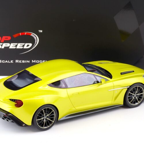 1:18 Top Speed Aston Martin Vanquish Zagato Coupe Cosmopolitan yellow TS0191