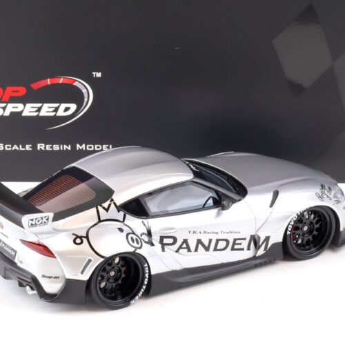 1:18 Top Speed Pandem Toyota GR Supra V1.0 silver TS0297