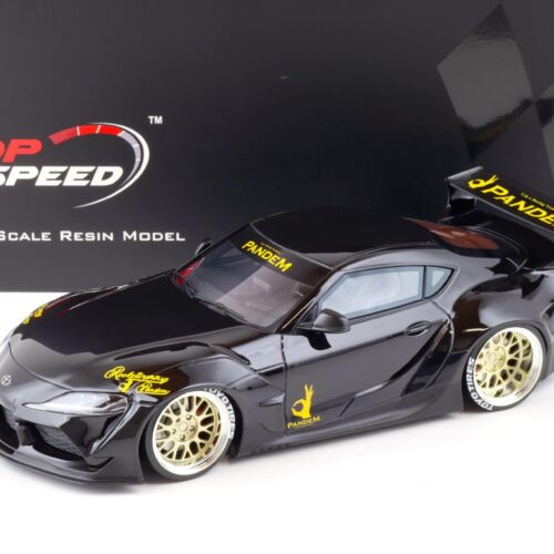 1:18 Top Speed Pandem Toyota GR Supra V1.0 black TS0307