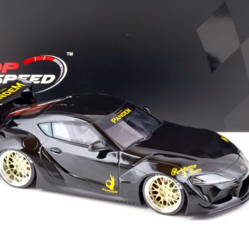 1:18 Top Speed Pandem Toyota GR Supra V1.0 black TS0307