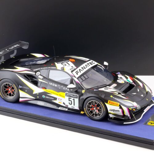 1:18 LookSmart Ferrari 488 GT3 EVO #51 IRON LYNX Winner 24h Spa 2021 LS18RC015