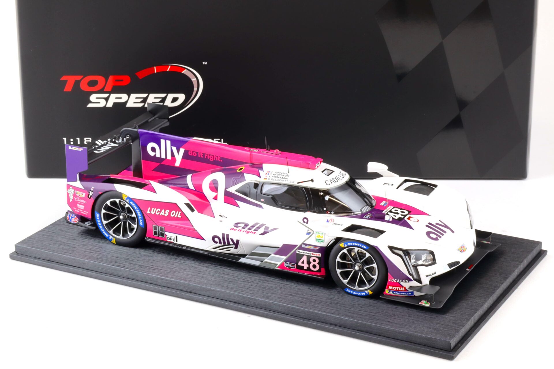 1:18 Top Speed Cadillac Daytona DPi V.R #48 IMSA Daytona 24h 2nd Place 2021 TS0321