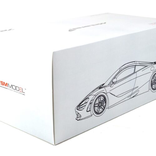 1:12 TSM Model McLaren 720S Coupe Blade silver/ black TSM120003