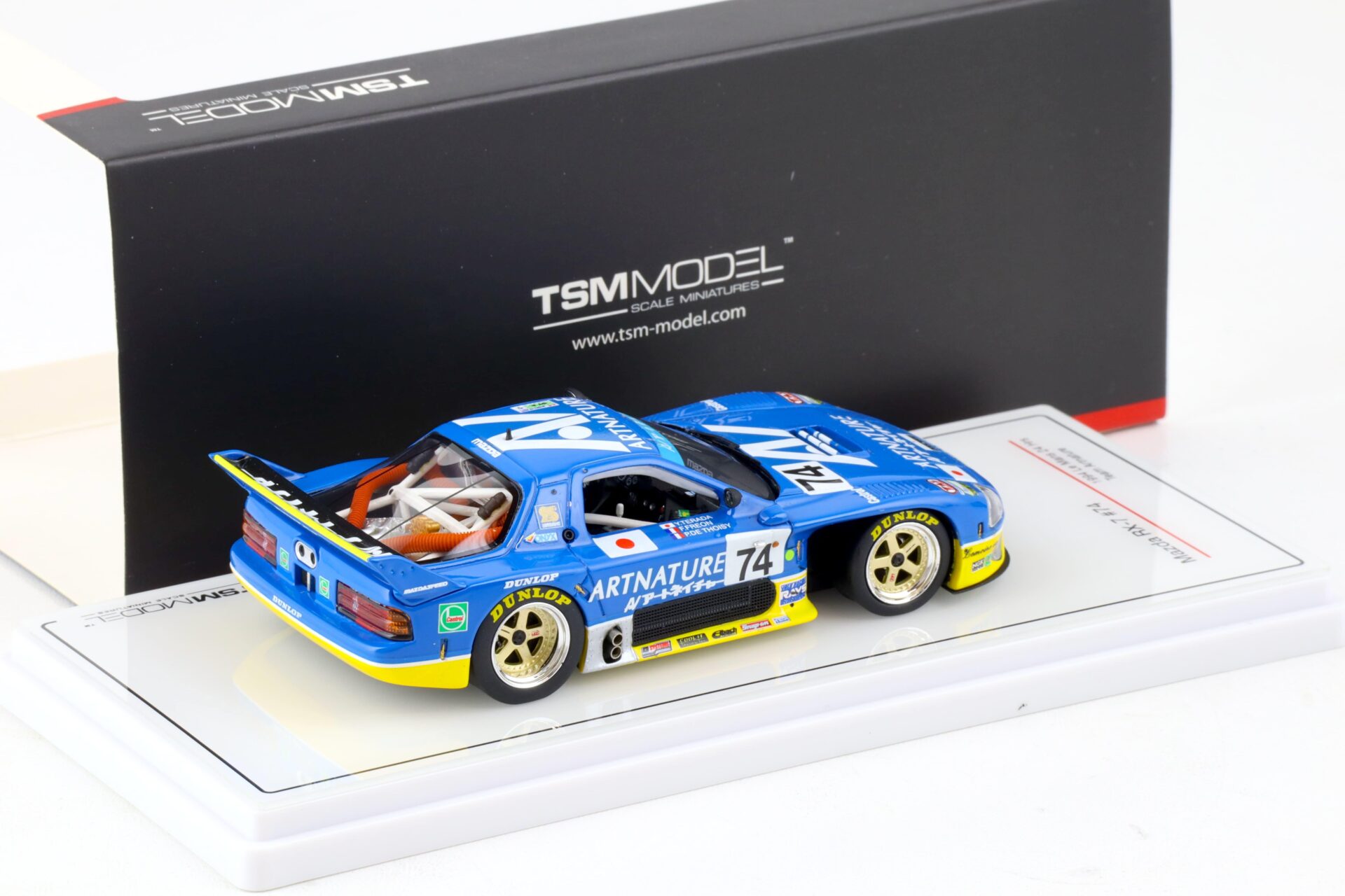 1:43 TSM Model Mazda RX-7 #74 Le Mans 24h 1994 Team Artnature TSM430190