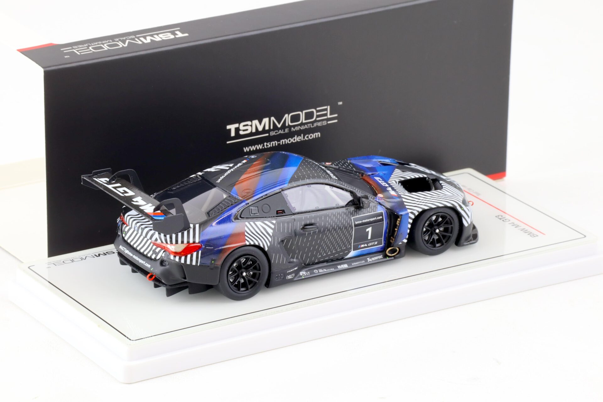 1:43 TSM Model BMW M4 GT3 Test Car Version 1 TSM430576