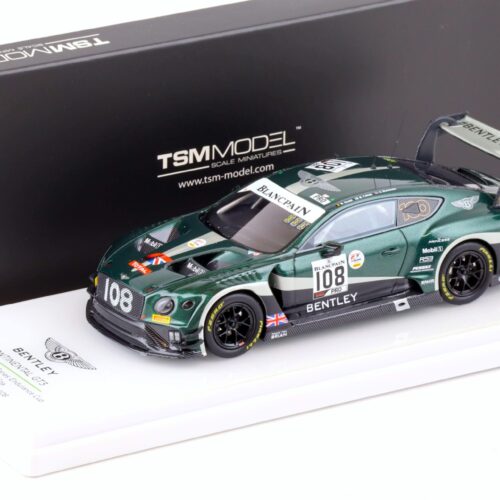 1:43 TSM Model Bentley Continental GT3 #108 M-Sport 2019 Total 24h of SPA TSM430490