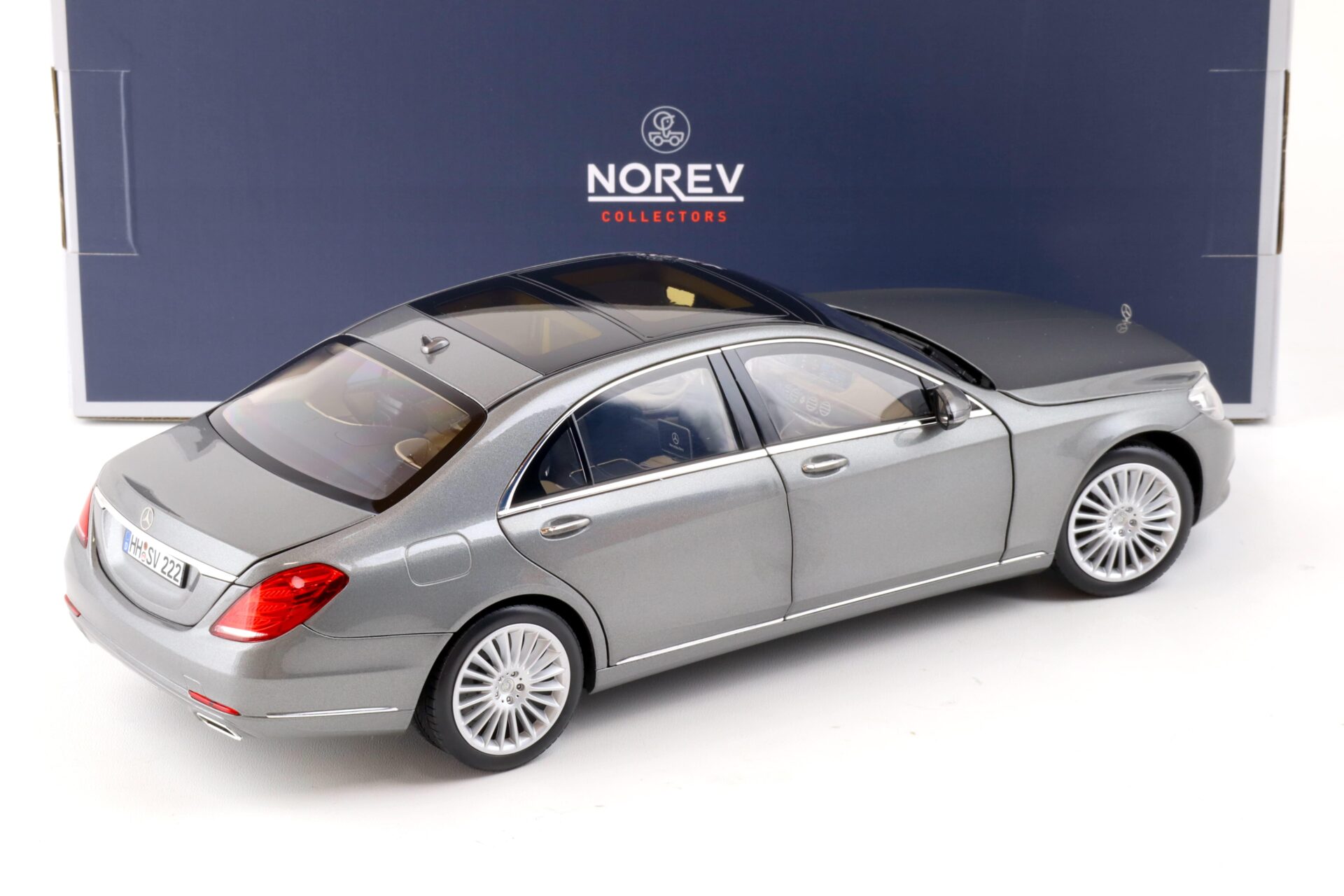 1:18 Norev Mercedes S-Klasse S-Class (W222) Limousine 2013 silver/ grey metallic 183481