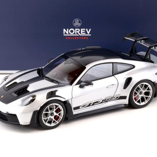 1:18 Norev Porsche 911 (992) GT3 RS Weissach Package 2022 GT silver metallic 187366
