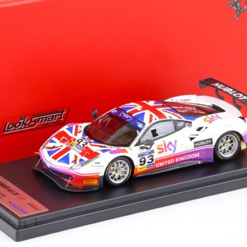 1:43 LookSmart Ferrari 488 GT3 #93 Team Great Britain Motorsport Games 2019 LSRC079