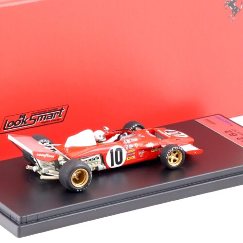 1:43 LookSmart Ferrari 312 B2 #10 - 4th Brazil GP 1973 Arturo Merzario LSRC031