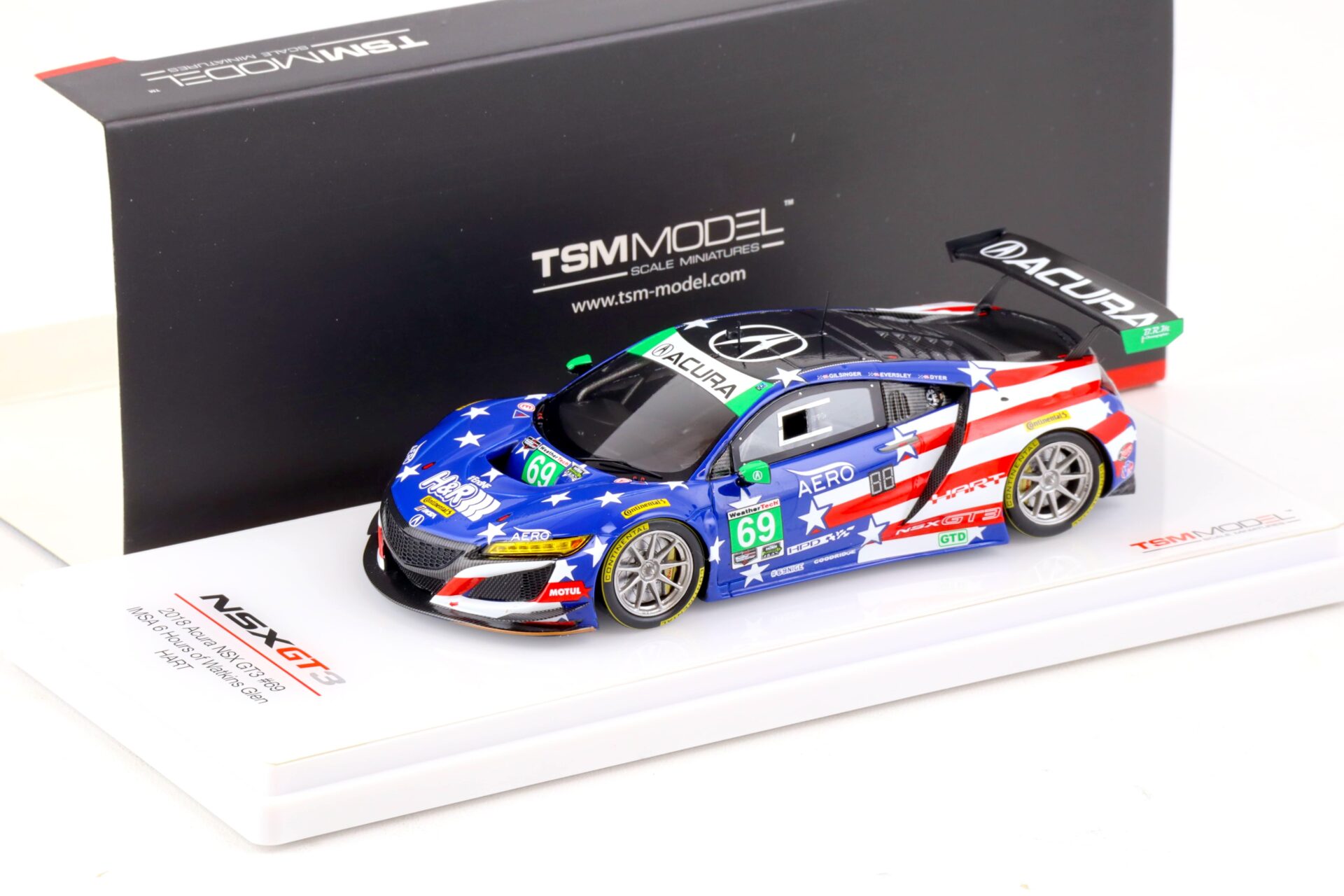 ID 88450 orig.jpg 1:43 TSM Model 2018 Acura NSX GT3 #69 IMSA 6h Watkins Glen HART TSM430417