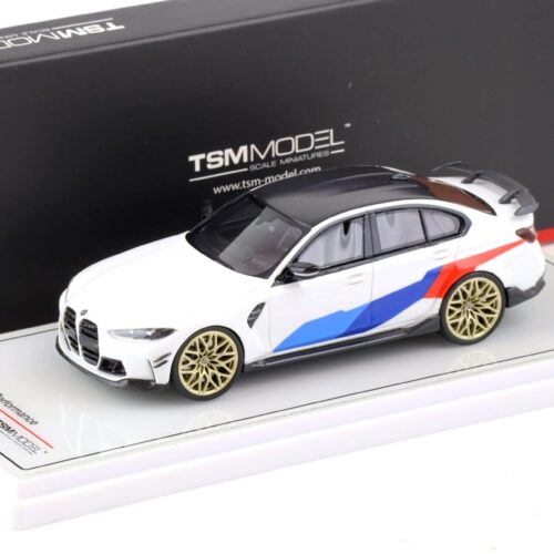 1:43 TSM Model BMW M3 (G80) Limousine M-Performance Alpine white TSM430573