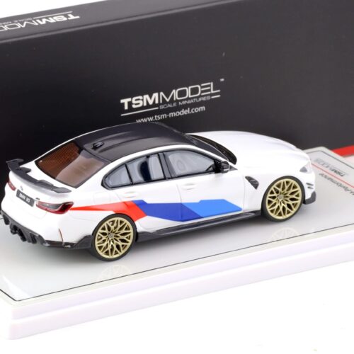 1:43 TSM Model BMW M3 (G80) Limousine M-Performance Alpine white TSM430573