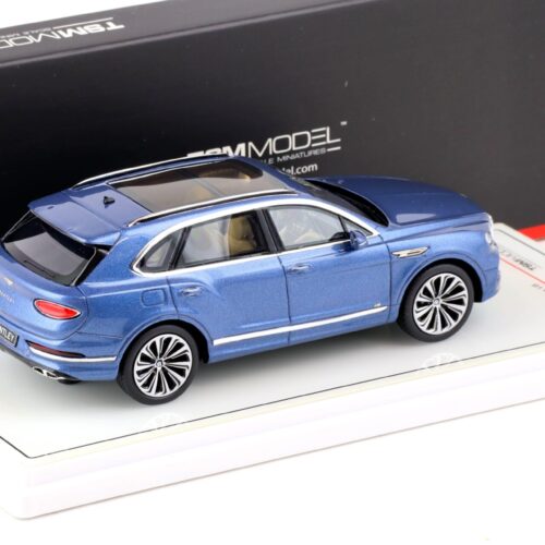 1:43 TSM Model Bentley Bentayga V8 Portofino blue 2020 TSM430548