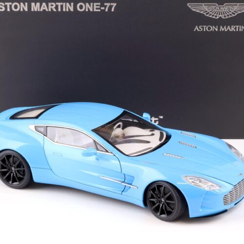1:18 AUTOart Aston Martin One-77 blue/ black wheel Die-Cast 70240