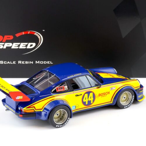 1:18 Top Speed Porsche 934.5 #44 IMSA MID-OHIO 1977 John Sisk Racing TS0302