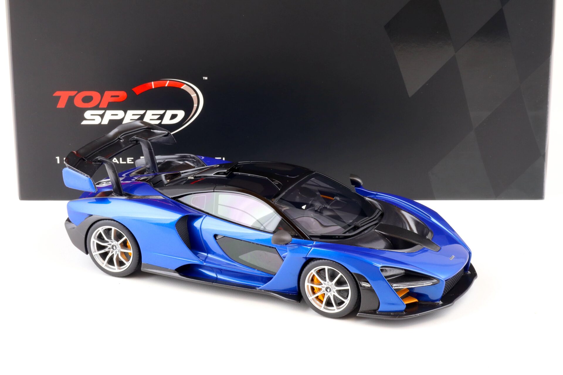 1:18 Top Speed McLaren Senna Antares blue TS0248