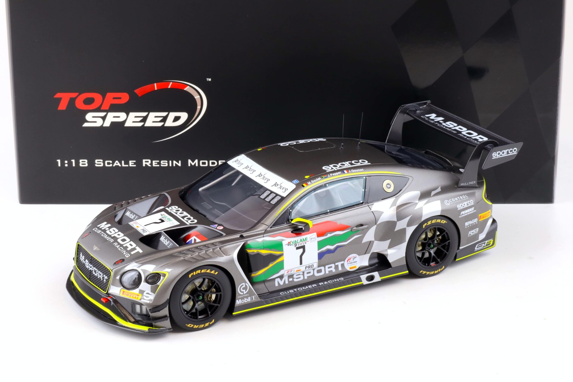 ID 88586 orig.jpg 1:18 Top Speed Bentley Continental GT3 #7 Kyalami 9h. 2020 Bentley M-Sport TS0343