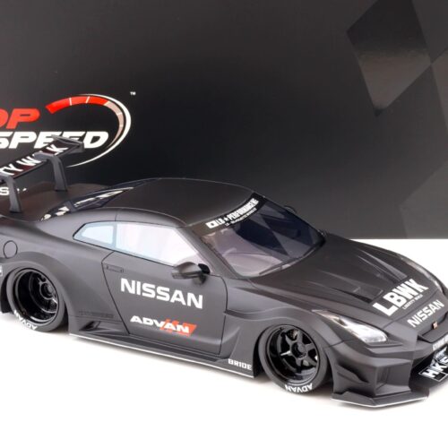 1:18 Top Speed LB-Silhouette WORKS GT Nissan 35GT-RR Ver.2 matt black TS0356