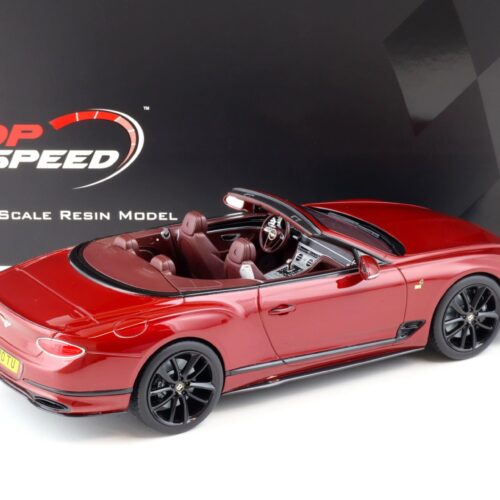 1:18 Top Speed Bentley Continental GT Convertible Mulliner Number 1 Edition TS0362 - Image 3