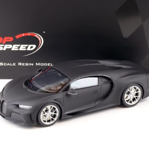 1:18 Top Speed Bugatti Chiron Super Sport 300+ matt black TS0346