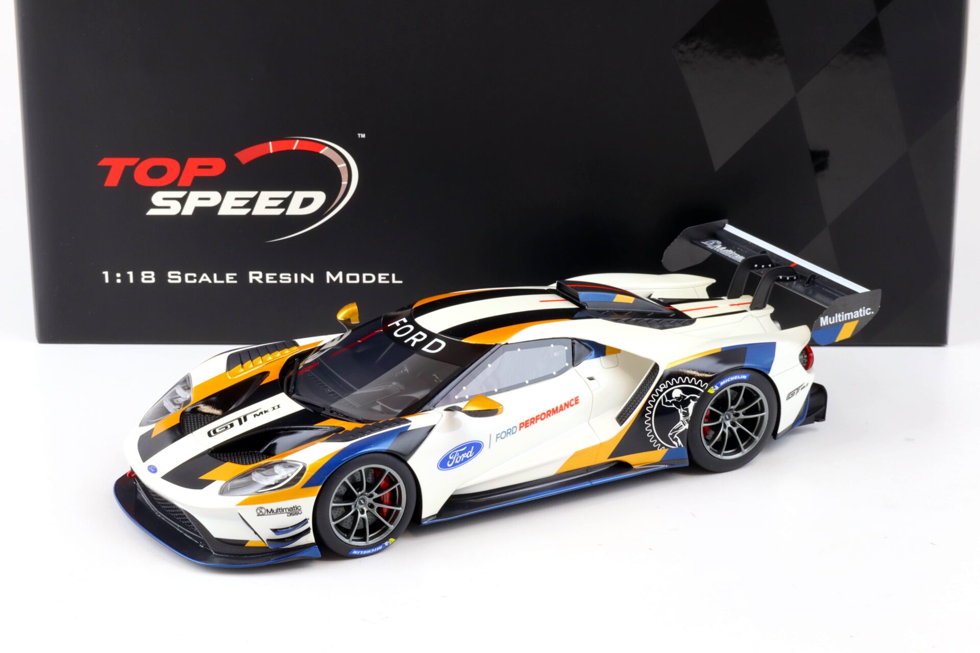 1:18 Top Speed Ford GT MK II 2019 Pebble Beach Concours DÂ´elegance TS0268