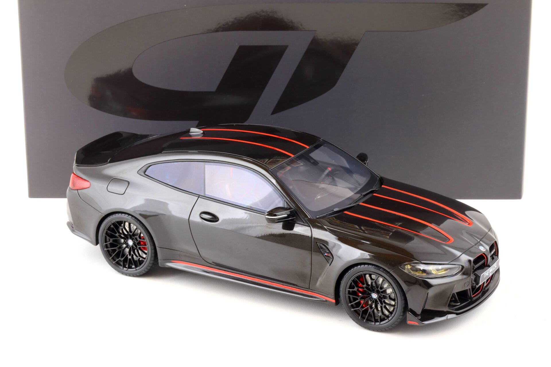 1:18 GT Spirit GT904 BMW M4 CSL Coupe G82 Sapphire black/ red 2022