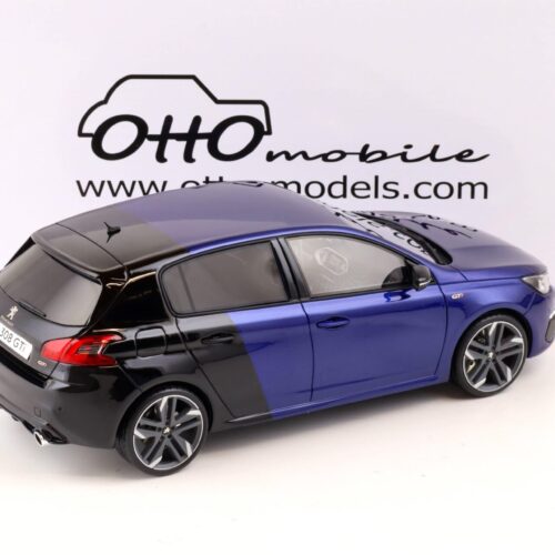 1:18 OTTO mobile OT922 Peugeot 308 GTI dark blue/ black 2018
