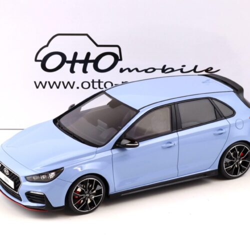 1:18 OTTO mobile OT425 Hyundai I30 N light blue 2017