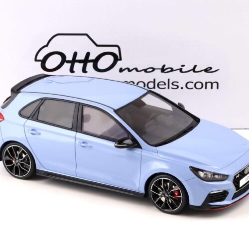 1:18 OTTO mobile OT425 Hyundai I30 N light blue 2017