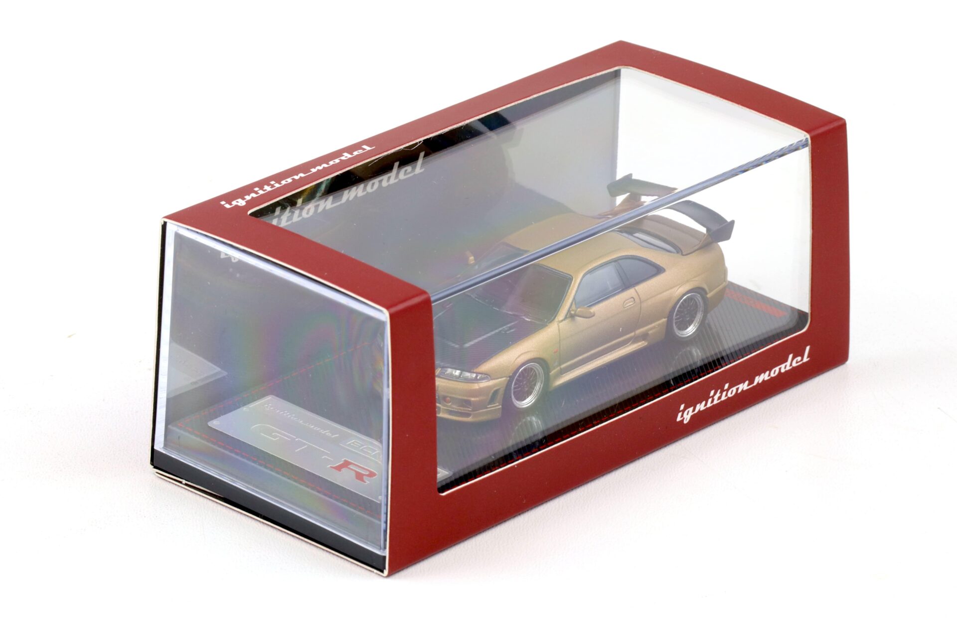 1:64 Ignition Model IG2509 Nissan Nismo GT-R R33 BCNR33 Matte gold/ Carbon