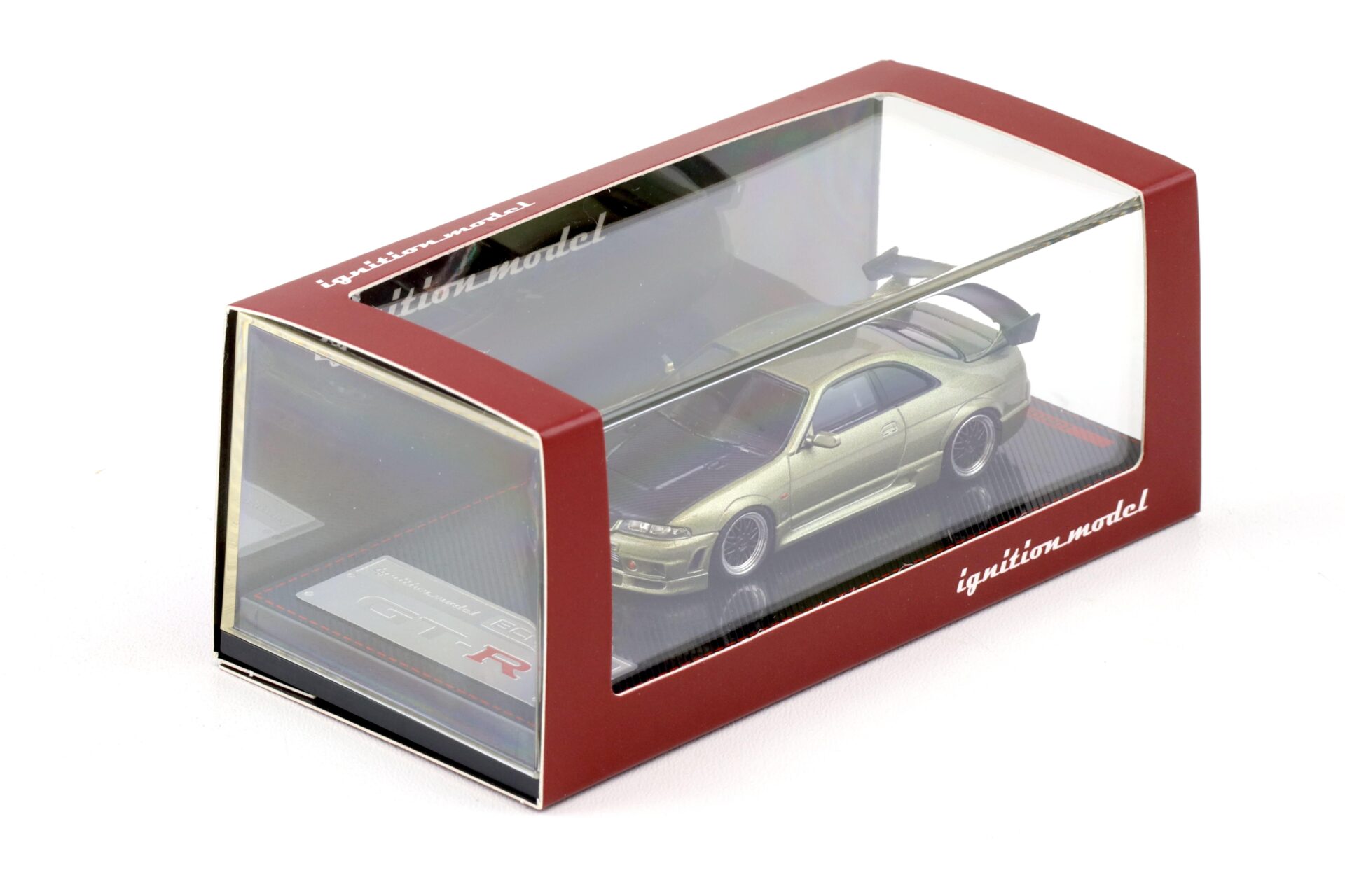 1:64 Ignition Model IG2505 Nissan Nismo GT-R R33 BCNR33 green metallic/ Carbon