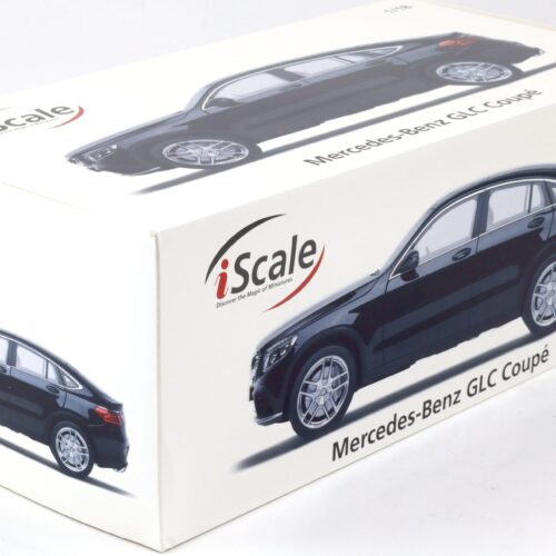 1:18 iScale Mercedes GLC Coupe X253 SUV black 2015