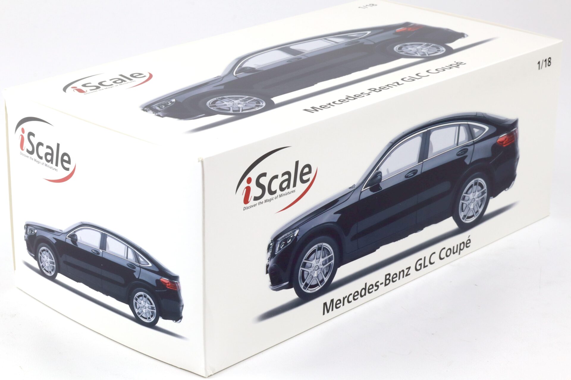 1:18 iScale Mercedes GLC Coupe X253 SUV black 2015
