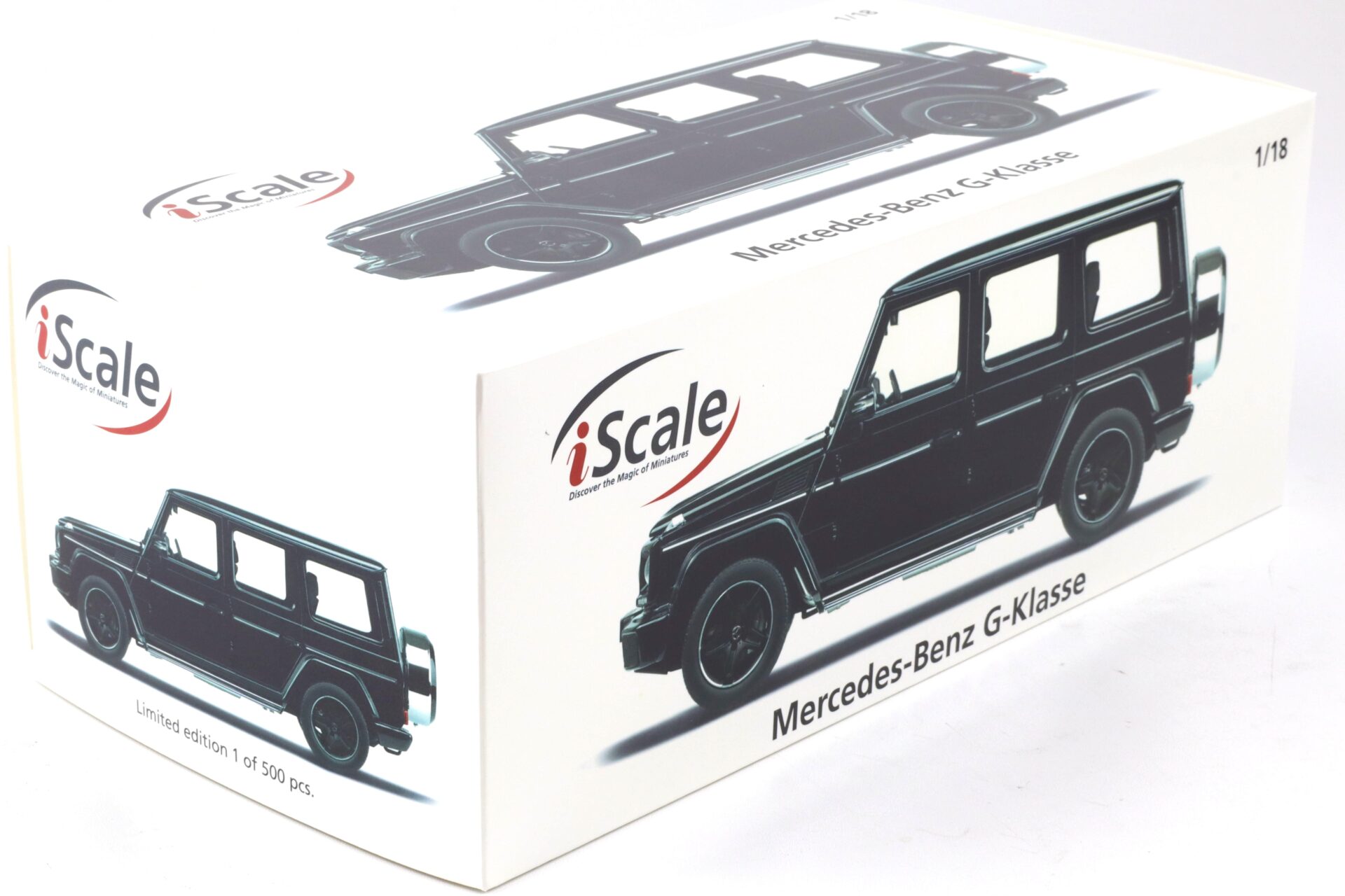 1:18 iScale Mercedes G-Klasse G-Class (W463) night black 2015