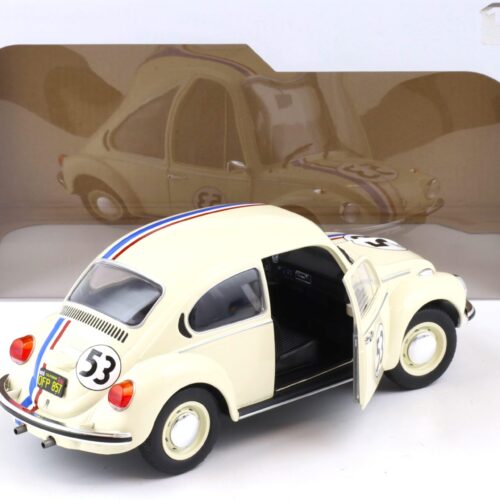 1:18 Solido VW Käfer Beetle Racer #53 beige S1800505