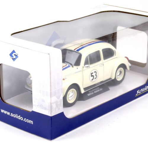 1:18 Solido VW Käfer Beetle Racer #53 beige S1800505