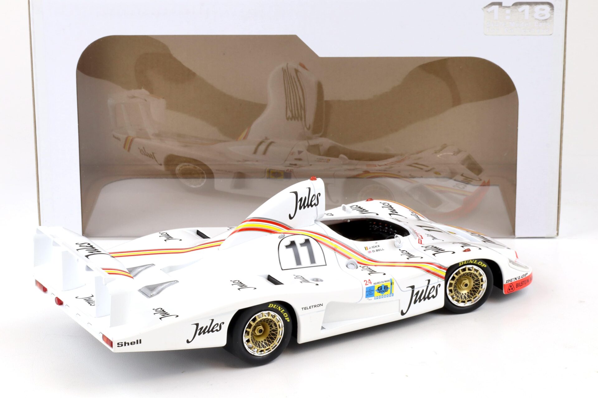 1:18 Solido Porsche 936 Winner 24h Le Mans 1981 Bell/ Ickx #11 Jules