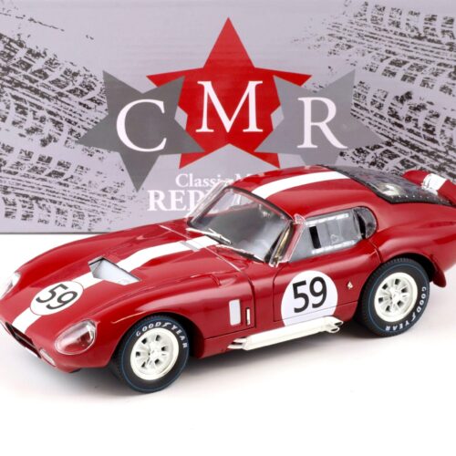 1:18 CMR Shelby Cobra Daytona Coupe 24h Le Mans 1965 #59 red CMR112