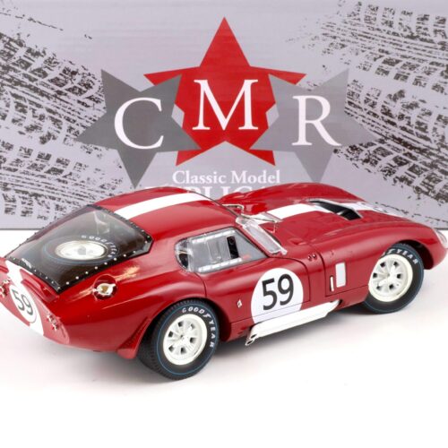 1:18 CMR Shelby Cobra Daytona Coupe 24h Le Mans 1965 #59 red CMR112