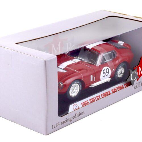 1:18 CMR Shelby Cobra Daytona Coupe 24h Le Mans 1965 #59 red CMR112