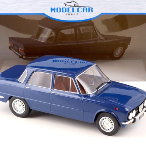 1:18 MCG Alfa Romeo Giulia Nuova Super 1974 dark blue
