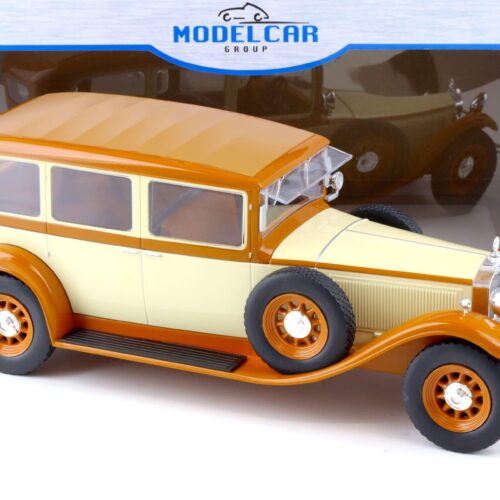 1:18 MCG Mercedes Typ Nürburg 460 (W08) 1928 beige/ brown