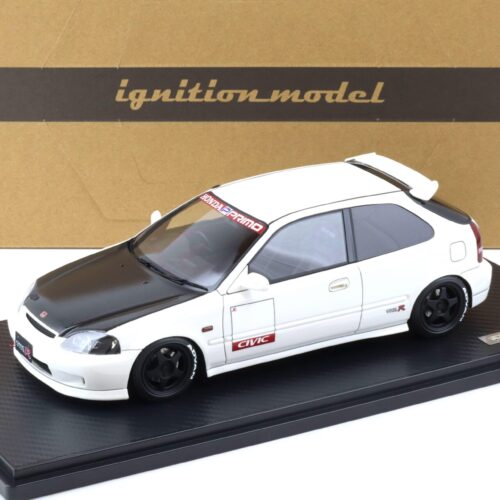1:18 Ignition Model IG2674 Honda Civic (EK9) Type R white/ Carbon bonnet